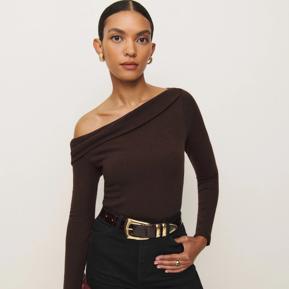Reformation Elio Knit Top
